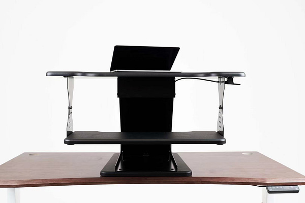 sit stand desk converter