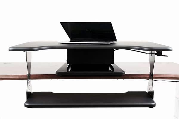 sit stand desk converter