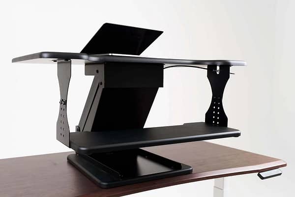 sit stand desk converter